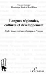 Langues r?gionales, cultures et d?veloppement vignette